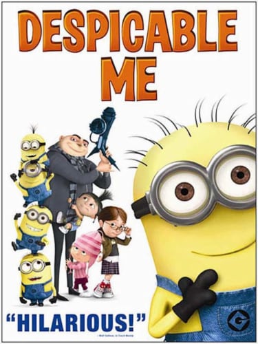 Despicable Me (2010 - DVD) Perspective: front