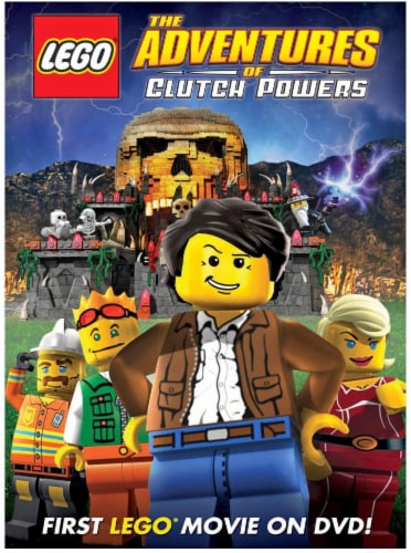 Lego: The Adventures of Clutch Powers (2010 - DVD) Perspective: front