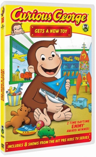 Curious George Gets A New Toy (DVD) Perspective: front