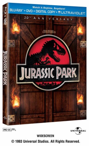 Jurassic Park th Anniversary Edition Blu Ray Dvd Digital Copy Ultraviolet 1 Ct Kroger