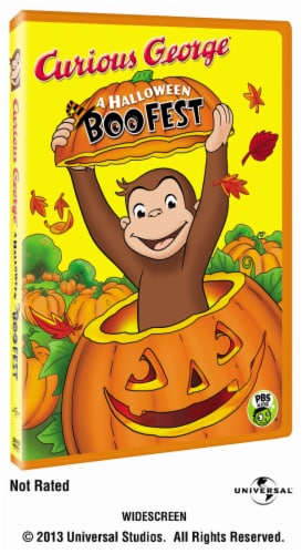 Curious George: A Halloween Boo Fest (2013 - DVD) Perspective: front