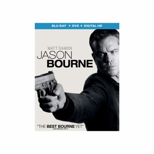 Jason Bourne (2016 - Blu-Ray/DVD/Digital HD) Perspective: front