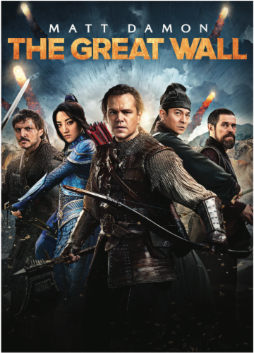 The Great Wall (2017 - DVD) Perspective: front
