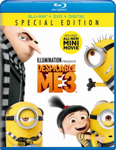 Despicable Me 3 17 Blu Ray Dvd Digital Copy Special Edition 1 Ct Kroger