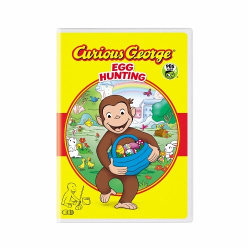 Curious George: Egg Hunting (2017 - DVD) Perspective: front