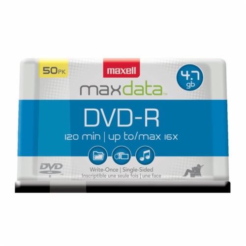 Maxell DVD-R Discs Perspective: front