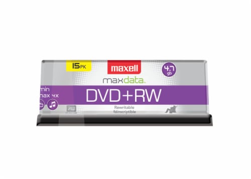 Maxell Max Data DVD+RW Perspective: front