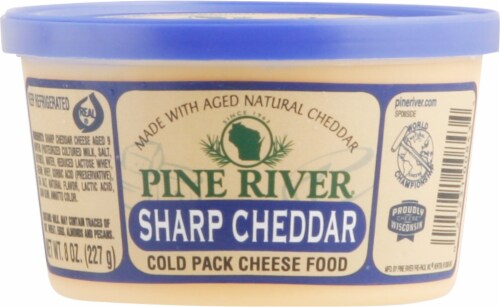 Pine River Sharp Cheddar Cheese Food Perspective: front