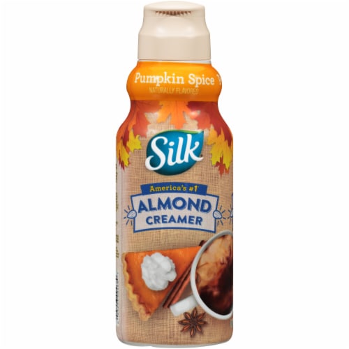 Silk Pumpkin Spice Almond Creamer Perspective: front