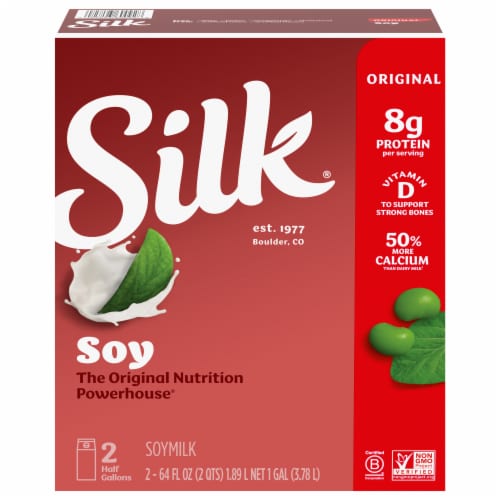 Silk® Original Soymilk Perspective: front