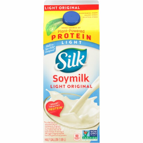 Silk Protein Light Original Soymilk Perspective: front
