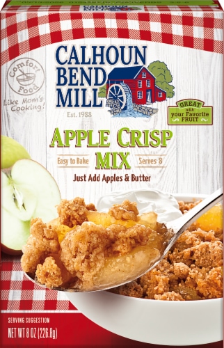 Calhoun Bend Mill® HomeStyle Apple Crisp Mix Perspective: front