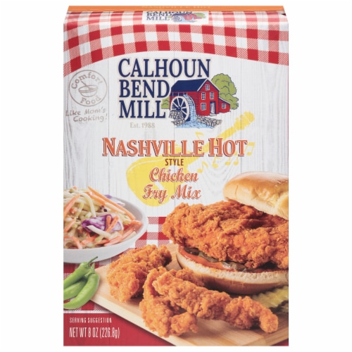 Calhoun Bend Nashville Hot Style Crispy Fry Mix Perspective: front