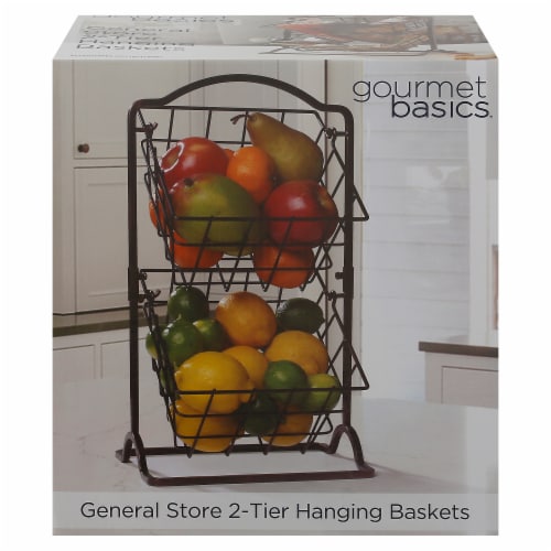 Lifetime 2 Tier Hanging Basket Perspective: front