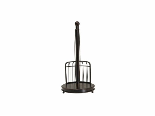 Mikasa Gourmet Basics French Countryside Paper Towel Holder Perspective: front
