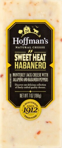 Hoffman's Natural Sweet Heat Habanero Cheese Perspective: front