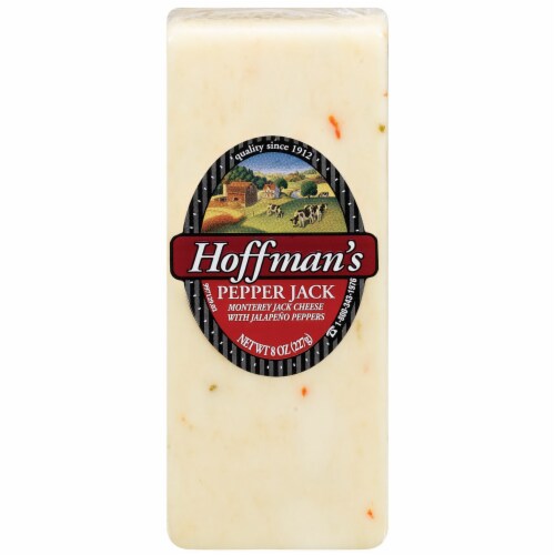Hoffman's Pepper Jack Cheese Perspective: front