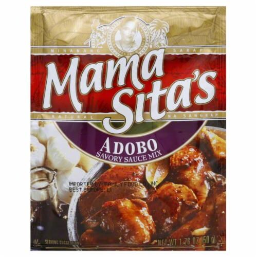 Mama Sita's Adobo Savory Sauce Mix Perspective: front