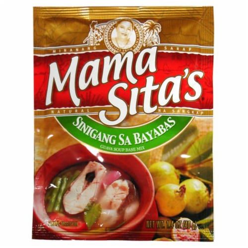 Mama Sita's Sinigang Sa Bayabas Guava Soup Base Mix Perspective: front