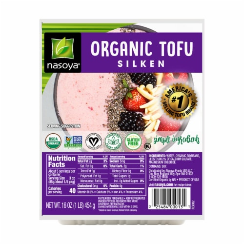 Nasoya Organic Silken Tofu Perspective: front