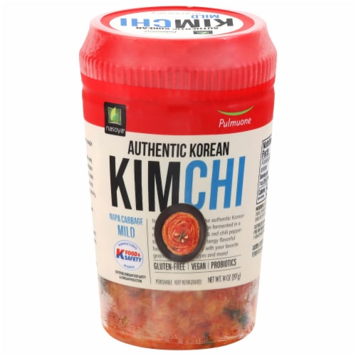 Nasoya® Vegan Mild Napa Cabbage Kimchi Perspective: front