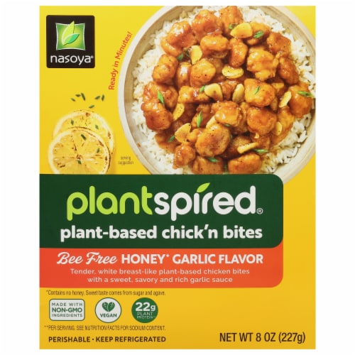 Nasoya® Plantspired® Honey Garlic Flavored Bee Free Plant-Based Chick'n Bites