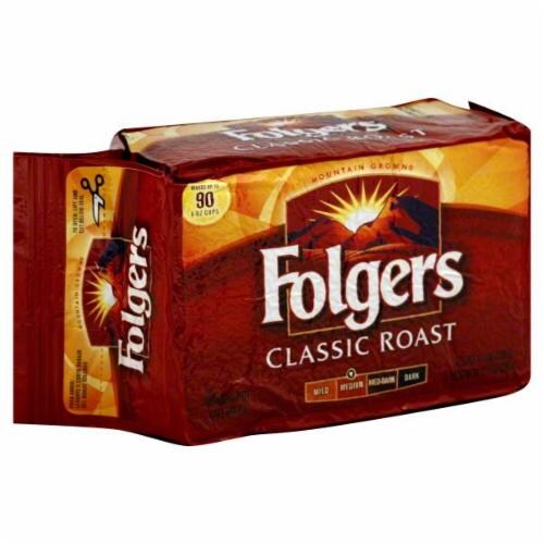 Folgers Classic Roast Ground Coffee Perspective: front