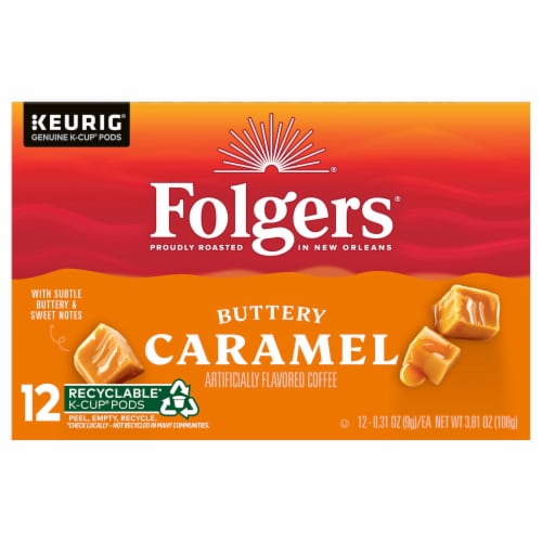 Folgers® Buttery Caramel K-Cup Coffee Pods