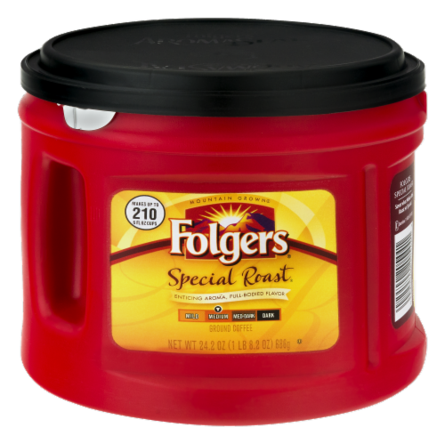 Folgers Special Roast Medium Ground Coffee Perspective: front