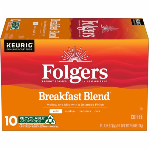 Folgers® Breakfast Blend K-Cup® Pod Multipack Perspective: front