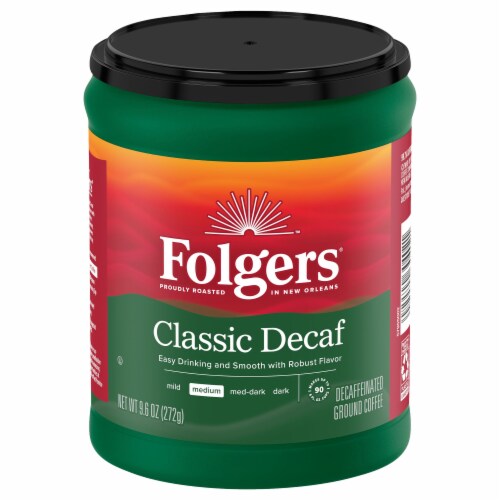 Folgers® Classic Decaf Ground Coffee Perspective: front