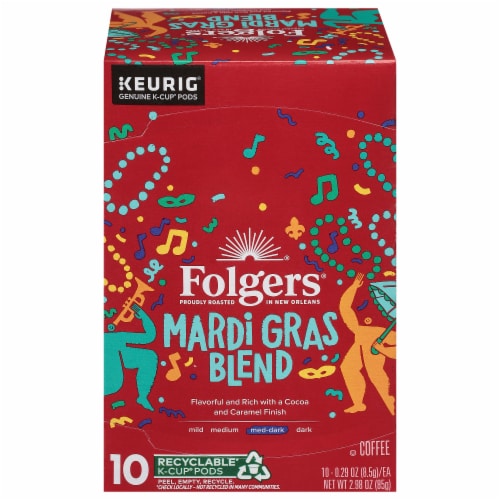 folgers mardi gras blend review