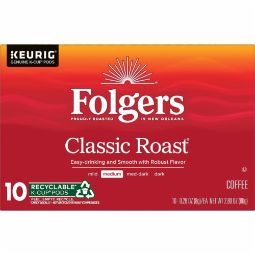 Folgers® Classic Roast® Coffee K-Cup® Pod Multipack Perspective: front