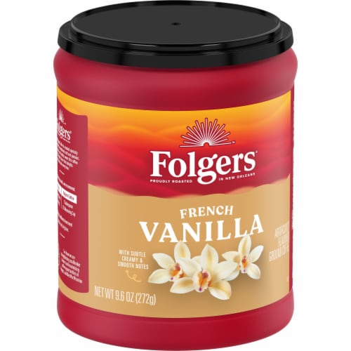 Folgers® French Vanilla Roast Ground Coffee Perspective: front
