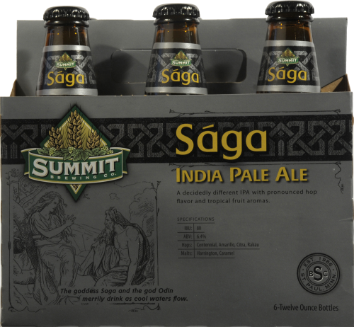 Summit Saga India Pale Ale Perspective: front