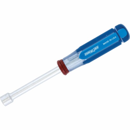 Channellock Standard 1/2 In. Nut Driver with 4 In. Hollow Shank N120A Perspective: front