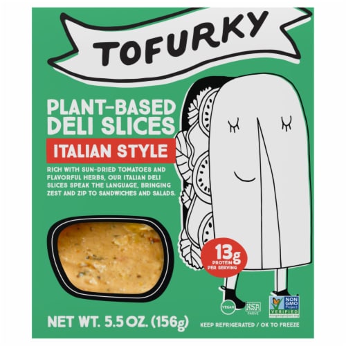 Tofurky Meatless Italian Deli Slices Perspective: front