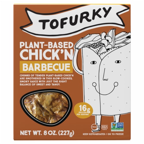 Tofurky® BBQ Style Chick'n Meat Alternative Perspective: front