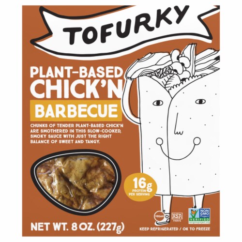 Tofurky® BBQ Style Chick'n Meat Alternative Perspective: front