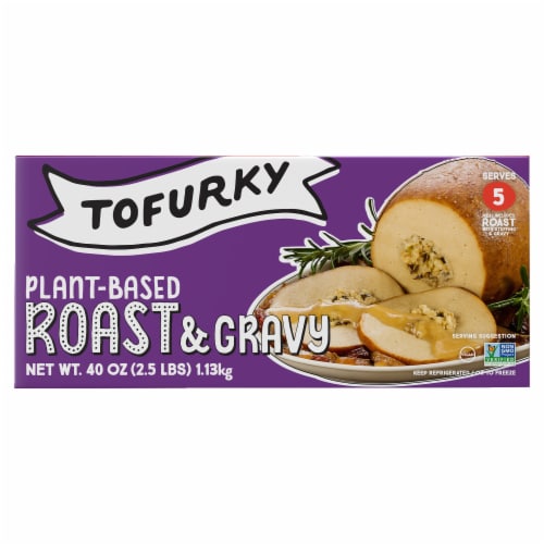 Tofurky Plant-Based Roast & Gravy Perspective: front