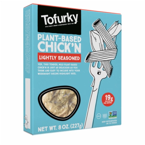 Tofurky® Plant-Based Chick'N Lightly Seasoned Perspective: front