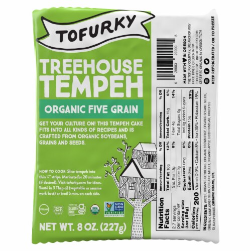Tofurky Five Grain Tempeh Perspective: front