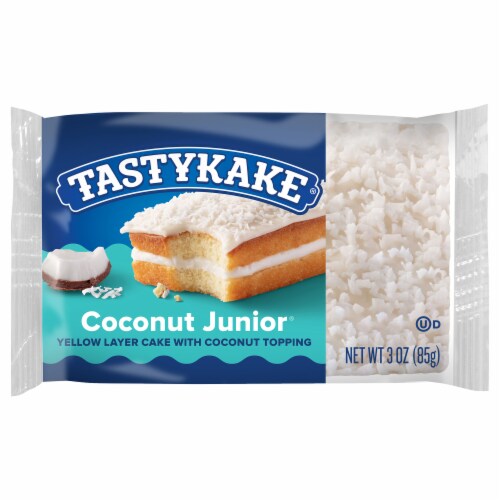 Tastykake® Coconut Junior® Layer Cake Perspective: front