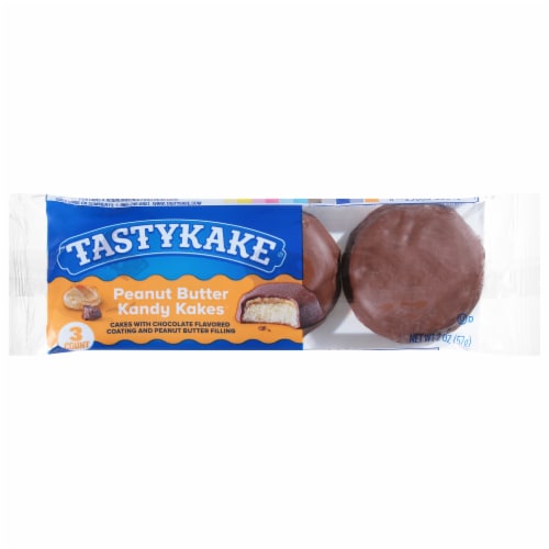 Tastykake® Peanut Butter Kandy Kakes® Cakes Perspective: front