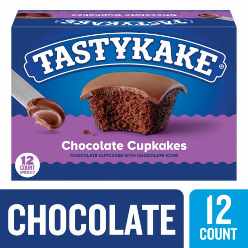 Tastykake Chocolate Cupkakes Perspective: front