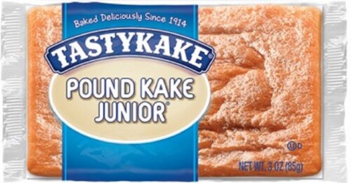 Tastykake Pound Kake Junior Perspective: front