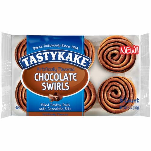 Tastykake Chocolate Swirls Perspective: front