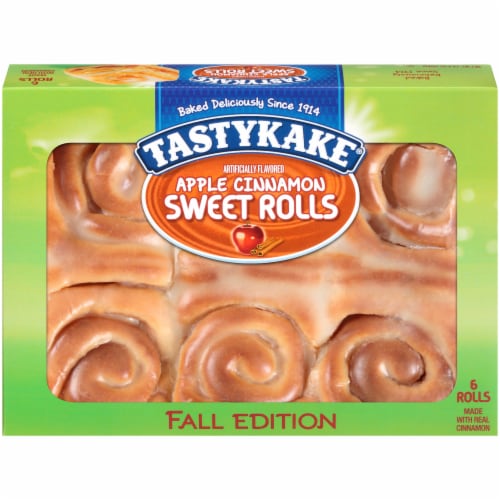 Tastykake Apple Cinnamon Sweet Rolls Perspective: front