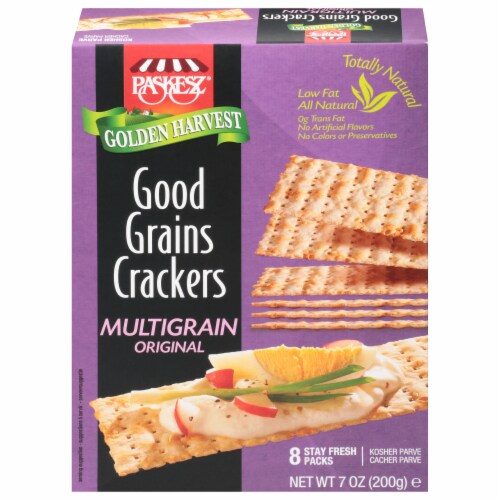 Paskesz® Good Grains Multigrain Original Crackers Perspective: front
