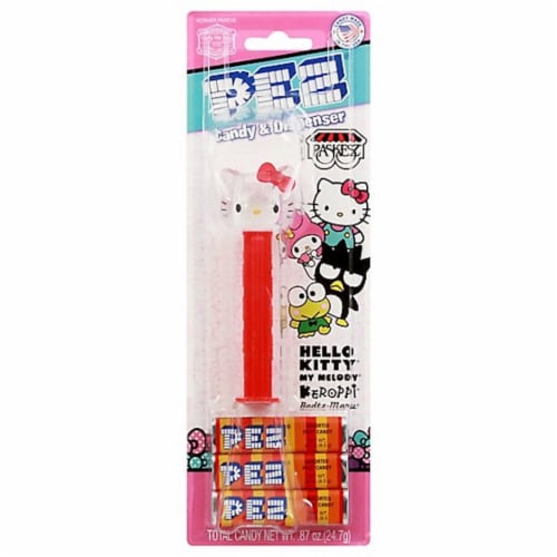 Pez Hello Kitty Candy & Dispenser Perspective: front
